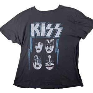 Kiss t shirt xl color -‎ gray